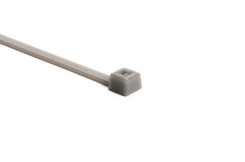 HellermannTyton Kabelbinder Innenverz.200x4.7mm T50R-PVDF-GY