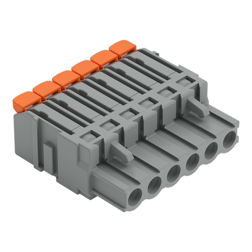 WAGO GmbH & Co. KG 1-Leiter-Federleiste Push-in CAGECLAMP,gr 2231-1106/328-000