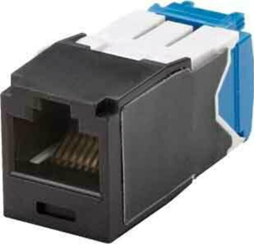 Panduit MINI-Com TX-Modul Cat.6A unges.,RJ45-Bu.,sw CJ6X88TGBL Panduit MINI-Com TX-Modul Cat.6A unges.,RJ45-Bu.,sw CJ6X88TGBL