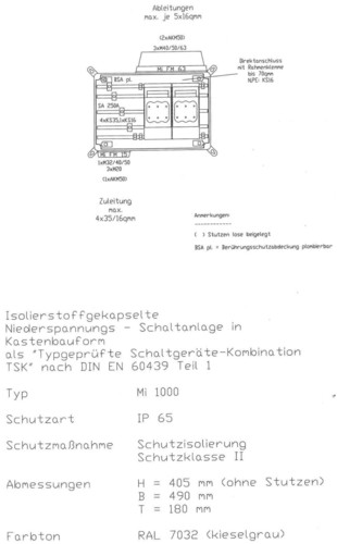 Hensel Hauptleitungsverteiler HV0060