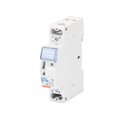Gewiss Installationsrelais Reihen 1S+1Oe 16A 24VAC 1TE GWD6618