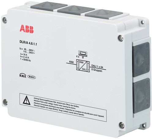 ABB Stotz S&J DALI Lichtregler 4-fach AP DLR/A4.8.1.1