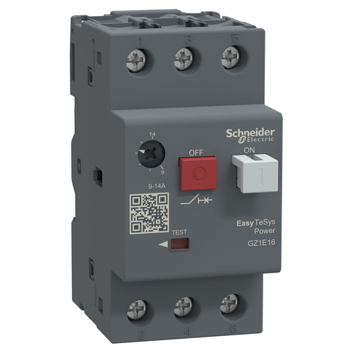 Schneider Electric Motorschutzschalter Easy TeSys 9-14A Nennstr. GZ1E16