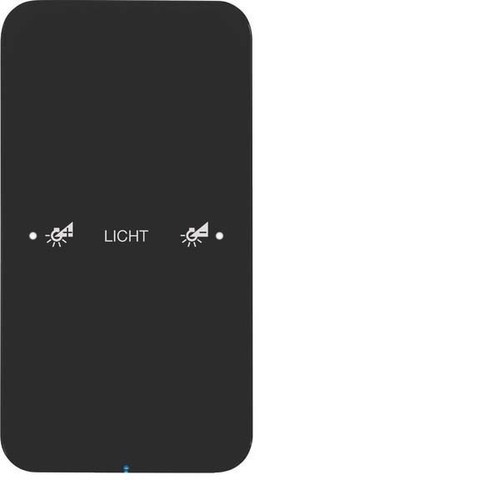 Berker Touch-Sensor 1-fach ch Glas schwarz 75141165