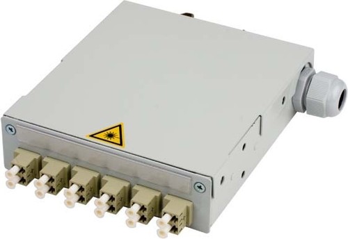 Telegärtner TS-Verteiler 6xLC-D MM Metallhülse 100022800