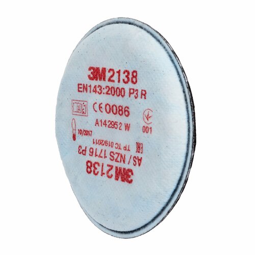 3M Deutschland Partikelfilter Aktivkohle P3R f.6000,7000,7500 2138 (VE20)