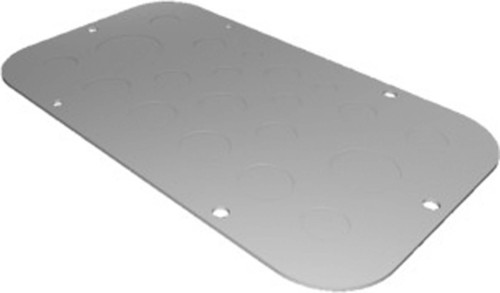 Rittal Metall-Flanschplatte Größe 1 AX 2571.100