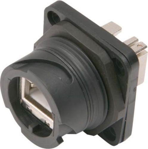 Telegärtner STX V1 Flanschset RJ45 Kupplung Cat.6 100007417