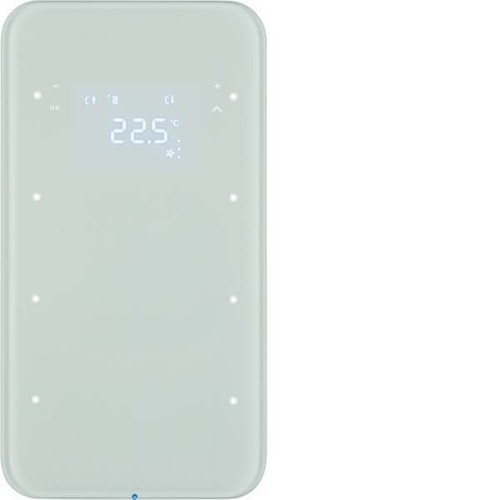 Berker Touchsensor 3-fach ch Glas polarweiß 75643060