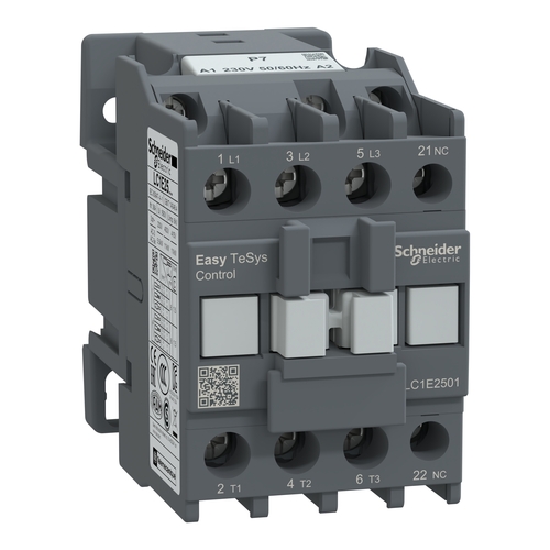 Schneider Electric Leistungsschütz Easy TeSys 25A 230VAC 50/60Hz LC1E2501P7