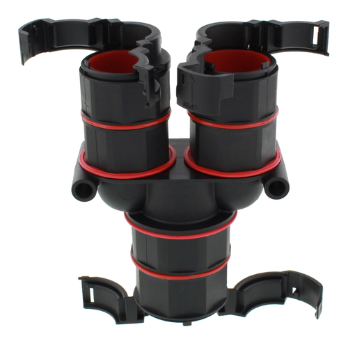 Wiska Y-Verbinder für Wellrohre NW29-23, blaugrau BFY-29-23-23-BG