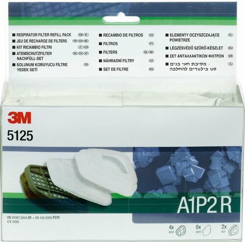 3M Deutschland Vollmasken Filter-Set A1P2 5125 (VE4)