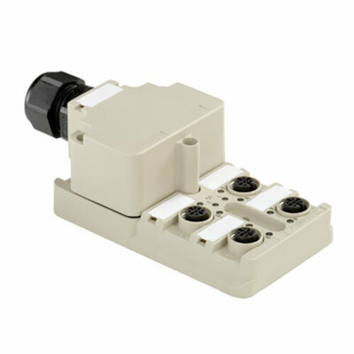 Weidmüller Sensor-/Aktor-Verteiler Komplett-Modul SAI-4-M5PM12NPNECO