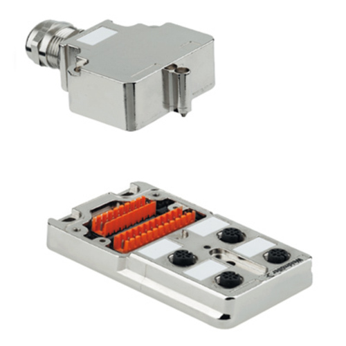 Weidmüller Sensor-/Aktor-Verteiler Komplett-Modul SAI-4-MM 5P M12