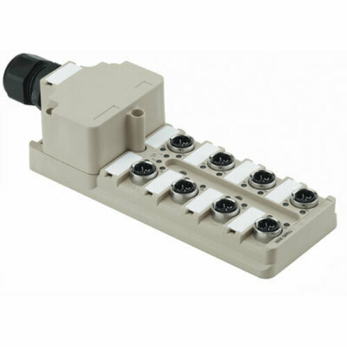 Weidmüller Sensor-/Aktor-Verteiler Komplett-Modul SAI-8-M 4P IDC PE