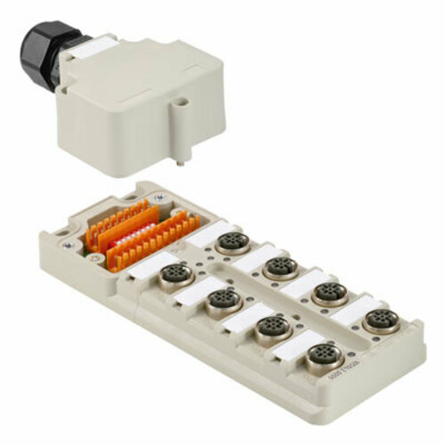 Weidmüller Sensor-/Aktor-Verteiler Komplett-Modul SAI-8-M-4P M12 DIP