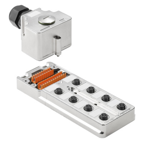 Weidmüller Sensor-/Aktor-Verteiler Komplett-Modul SAI-8-MMH 5P M12 ZF