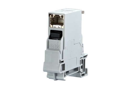 Metz Connect Hutschienenmodul Kat6 8(8) TIA-A 1401106113-KE