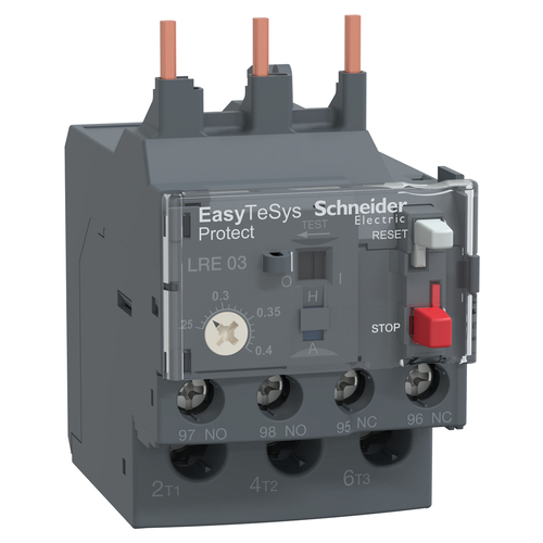 Schneider Electric Überlastrelais Easy TeSys 0,25-0,4A LRE03 Schneider Electric Überlastrelais Easy TeSys 0,25-0,4A LRE03