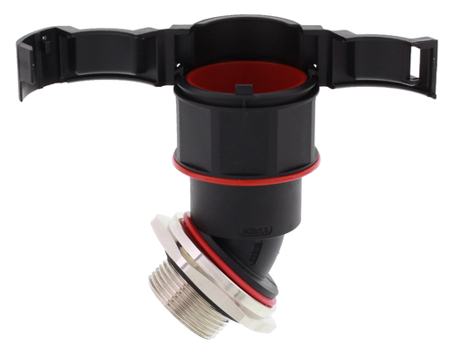 Wiska Wellrohrverschraubung NW23-32, schwarz EMBF45-23-32-BK Wiska Wellrohrverschraubung NW23-32, schwarz EMBF45-23-32-BK