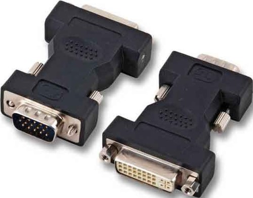 EFB-Elektronik DVI-VGA Adapter DVI24+5Bu. auf HDSUB15 Stecker EB462