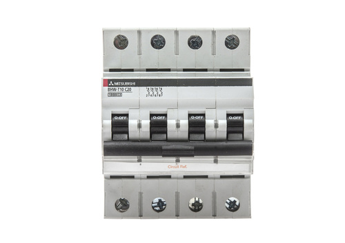 Mitsubishi Electric Sicherungsautomat 4-polig BHW-T10 4P Type C 6A