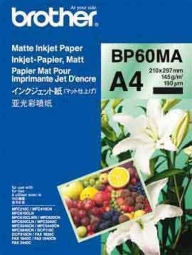 Brother Inkjetpapier 25 Blatt BP60MA