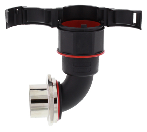 Wiska Wellrohrverschraubung NW48-50, schwarz EMBF90I-48-50-BK Wiska Wellrohrverschraubung NW48-50, schwarz EMBF90I-48-50-BK
