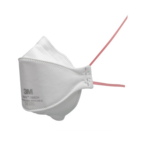 3M Deutschland Aura Atemschutzmaske FFP3 mit Atemventil M1883+ (VE8)