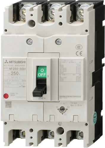 Mitsubishi Electric Leistungstrennschalter 3-polig DSN250-SGV 3P