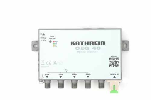 Kathrein Optischer Empfänger 4xQuattro OEQ 40