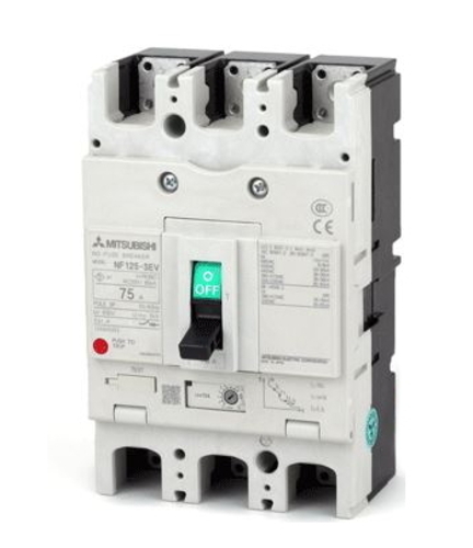 Mitsubishi Electric Leistungsschalter 3-polig NF125-SEV 3P 16-32A Mitsubishi Electric Leistungsschalter 3-polig NF125-SEV 3P 16-32A