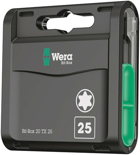 Wera Werk Bit-Box 20xTX 25x25 05057773001