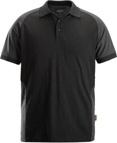 Snickers Workwear 2-Farben Poloshirt M,schw-stahlg 27500458005