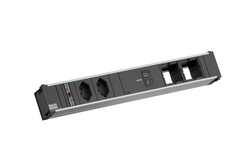 Bachmann CONI L 2xCH 0° 1xUSB C/C 100W 2xCM 0,2m BM0023769 Bachmann CONI L 2xCH 0° 1xUSB C/C 100W 2xCM 0,2m BM0023769