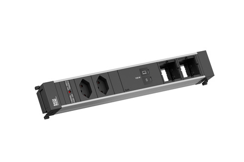 Bachmann POWER FRAME L 2xCH 0° 1xUSB C/C 100W 2xCM BM0023848 Bachmann POWER FRAME L 2xCH 0° 1xUSB C/C 100W 2xCM BM0023848