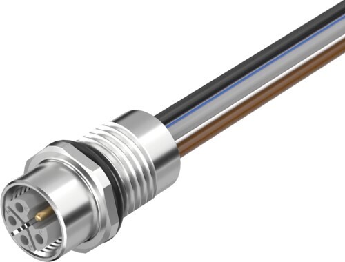 Murrelektronik M12 Power Bu. Flansch PUR-Litzen5x1.5 0,5m 7000-P4291-9800050 Murrelektronik M12 Power Bu. Flansch PUR-Litzen5x1.5 0,5m 7000-P4291-9800050