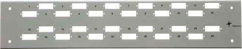 Telegärtner Frontplatte Basis-V 2HE f.36 SC-Kupplungen 100021576 Telegärtner Frontplatte Basis-V 2HE f.36 SC-Kupplungen 100021576