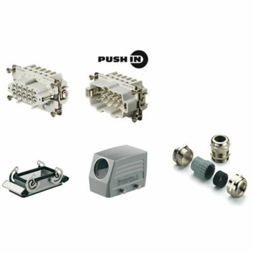 Weidmüller Steckverbinder-Set Push in Baureihe HE HDC KIT HE-P 10.110
