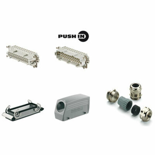 Weidmüller Steckverbinder-Set Push in Baureihe HE HDC KIT HE-P 24.130