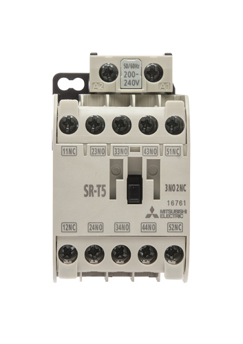 Mitsubishi Electric Hilfsschütz 4S+1Ö SR-T5 AC100V 4A1B Mitsubishi Electric Hilfsschütz 4S+1Ö SR-T5 AC100V 4A1B