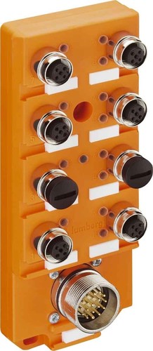 Belden Aktor-Sensor-Box steckbar,4p ASBS 8/LED 5-4