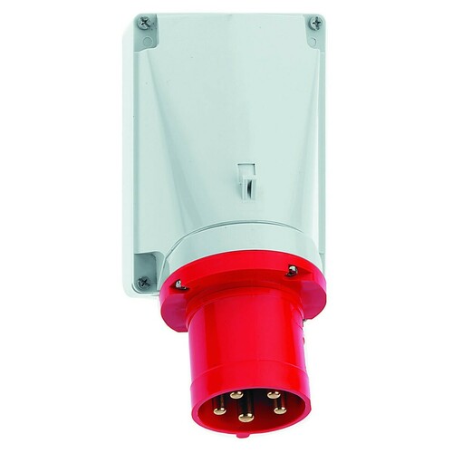 Bals Elektrotech. Wandgerätestecker GT 63A 5p 400V 6h IP44 24134