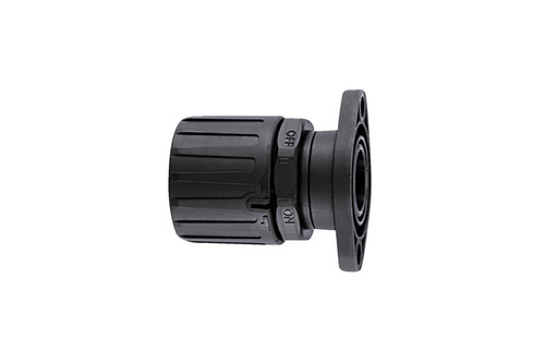 HellermannTyton Kunststoffverschraubung schwarz HG16-SFL-PA66-BK(10)