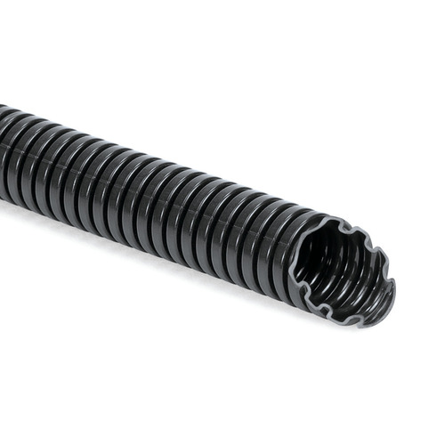 HellermannTyton Kunststoffschlauch schwarz 25 m HG-HI42-PA12-BK (25)