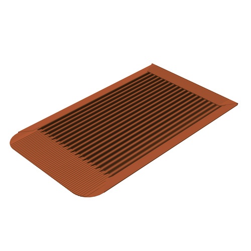 SL Rack Biber-Platte ziegelrot RAL 8004 11530-00