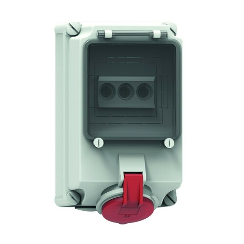 Bals Elektrotech. Wandsteckdose GT abgesich. 32A 5p 400V 6h IP44 15132