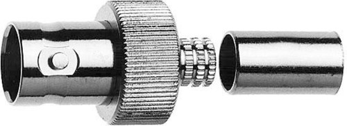 Telegärtner BNC-Kabelbuchse 50Ohm cr/cr 100023378