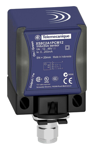 Telemechanique Sensors Näherungsschalter induktiv XS8C2A1PCM12