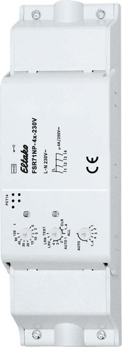 Eltako Funk-Stromstoß-Schaltrel. 4 Kanäle FSR71NP-4x-230V